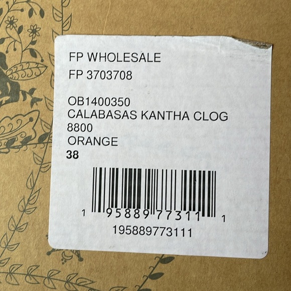 Free People Floral Embroidered Mules - Pink and Brown - Picture 16 of 16